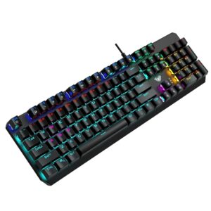 Aula F2066-II USB Keyboard for PC & Laptop (Black) - Image 1