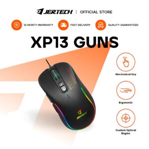 Jertech XP13 Gaming Wired Mouse - Image 3