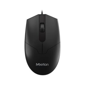 Meetion C100 Wired USB Combo,Keyboard and Mouse-Black - Image 3