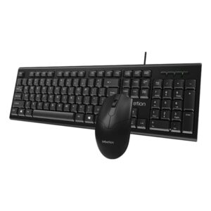 Meetion C100 Wired USB Combo,Keyboard and Mouse-Black - Image 5