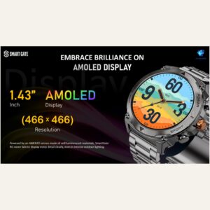 Smart Gate Amoled Smart Watch Rugged - Image 5