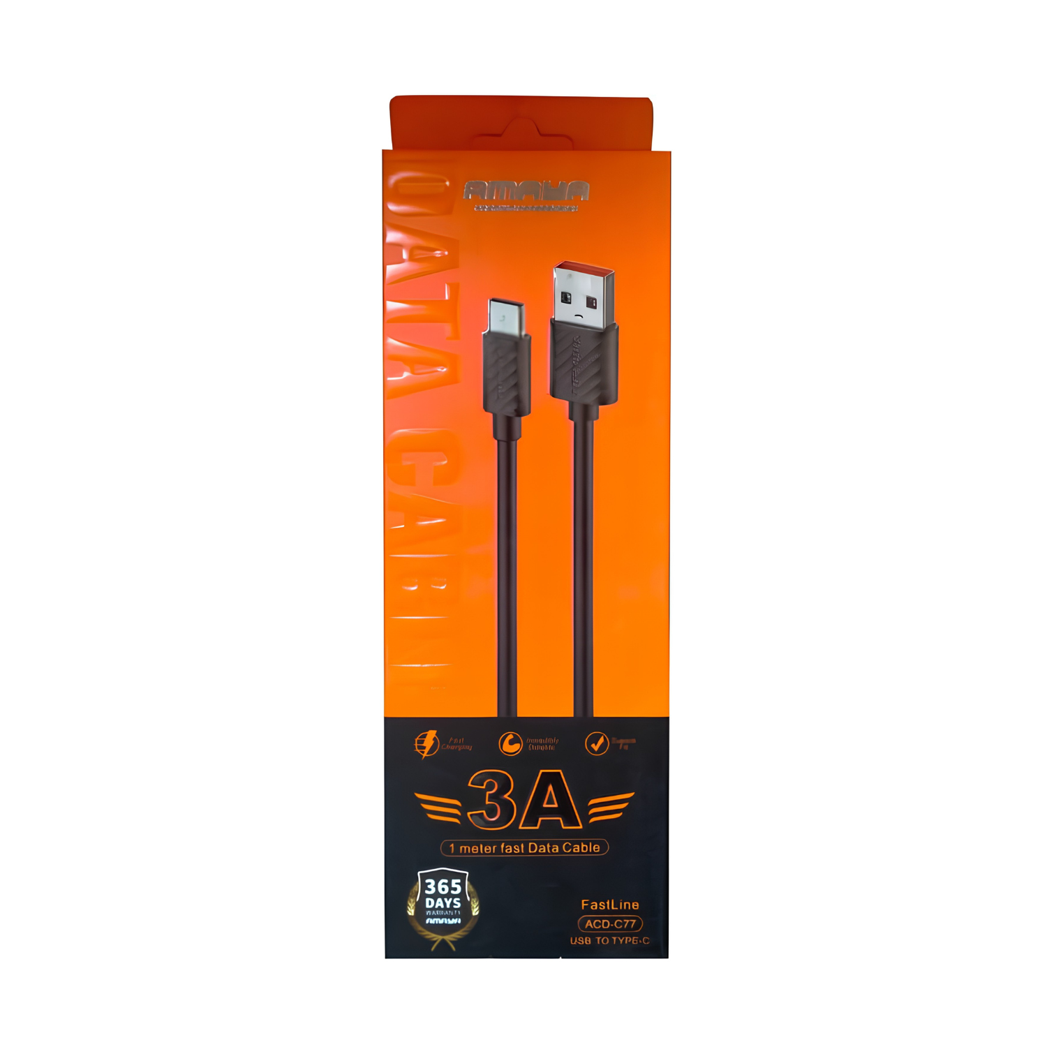 111 Amaya Type-C Cable (C77) - Image 1
