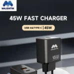 Majentik 45W PD Charger | MC-006 - Black - Image 2