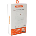 X-SCOOT 35W Gan Charger | CH-257 - White