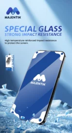 Majentik Self Glass Fit Transparent Screen Protector For iPhone 15 Plus - 16 Plus - Image 5