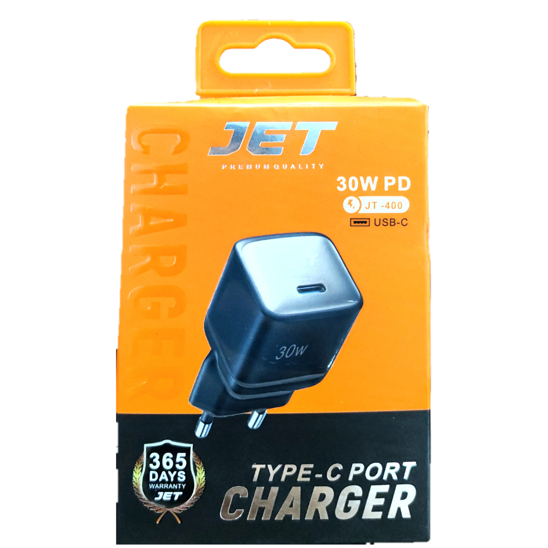 Untitled design (7) Jet 30W PD Charger | JT-400 - Black - Image 1