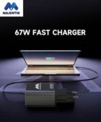 Majentik 67W PD Charger | MC-007 - Black - Image 2