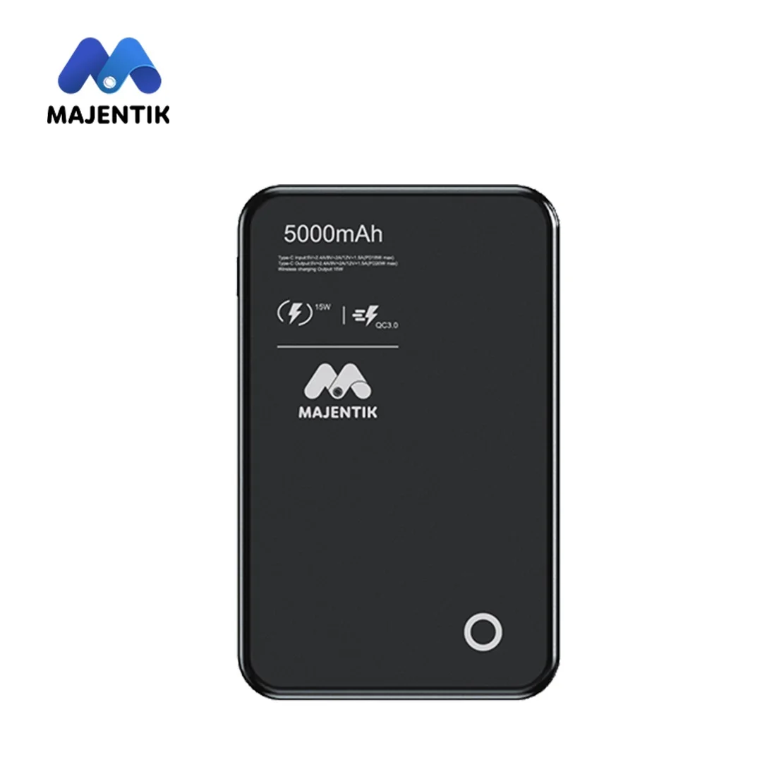 mj-23-3 Majentik MJ23 Wireless Power Bank 5K - Image 1