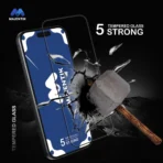 Majentik 5 Strong Transparent Screen Protector For iPhone 12 Pro Max - Image 2
