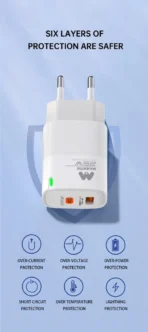 Majentik 25W PD Charger | MC-002 - White - Image 2